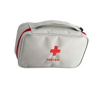 Bolsa organizada multibolsillos con asa, bolsa de almacenamiento de gran capacidad para aventuras al aire libre, viajes, ciclismo, emergencias, Gray, Mass Beauty