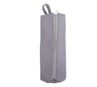 Bolsa organizadora Colgante para Herramientas de Peinado Caliente, Estuche de Viaje a Prueba de para rizador y Plancha, Gris con Forro térmico, Ideal para tocador o baño