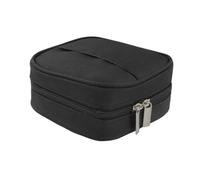 Bolsa organizadora de adaptadores, almacenamiento de auriculares, cierre de cremallera, impermeable, resistente al desgaste, adaptador de almacenamiento digital cuadrado Oxford, cable de datos, bolsa