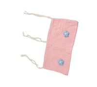 Bolsa organizadora de algodón con doble bolsillo para guardar pañales de bebé, para cuna y cochecitos, juguetes esenciales y cochecitos, accesorios para padres