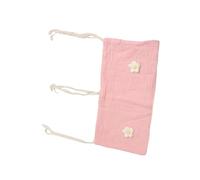 Bolsa organizadora de algodón con doble bolsillo para guardar pañales de bebé, para cuna y cochecitos, juguetes esenciales y cochecitos, accesorios para padres