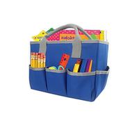 Bolsa organizadora de almacenamiento para artistas, jardín de infantes, escuela, profesores, papelería, suministros de arte, estuche de transporte para libros de dibujo, cuadernos, pinceles de pintura