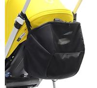 Bolsa organizadora de almacenamiento para cochecito de bebé, 15.7 x 15.75 pulgadas con portavasos, bolsa organizadora para cochecito, bolsa organizadora de viaje para picnic, caminar, hogar, compras