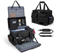 Bolsa organizadora de asiento delantero de policía, bolsa de trabajo de policía, bolsa de equipo táctico para coche, accesorios de coche de policía para asiento del pasajero, múltiples compartimentos,