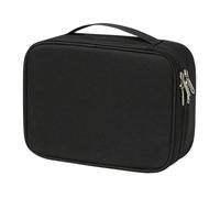 Bolsa organizadora de cables de 3 capas, resistente al agua, estuche de almacenamiento de dispositivos electrónicos, bolsa de almacenamiento de cables esenciales de viaje for mini cámara, ratón, rígid