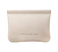 Bolsa organizadora de cables de poliuretano con compartimentos de cierre automático, bolsa de almacenamiento para organización de accesorios electrónicos