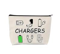 Bolsa organizadora de cables electrónicos impermeable: bolsa de accesorios de carga portátil para mochila de viaje, almacenamiento todo en uno para mujeres y hombres