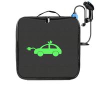 Bolsa organizadora de Cables EV, Bolsa de Almacenamiento Impermeable para | coche, organizador de cables de puente | Cargador eléctrico de coche de gran capacidad, accesorios de carga
