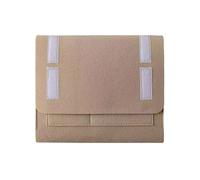 Bolsa organizadora de cama Organizador de almacenamiento fieltro for mesita noche, sofá cama, bolsa lateral for colgar, soporte for, bolsillos for libros, control remoto(Beige)