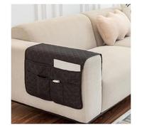 Bolsa organizadora de cama Toalla de mano for sofá con bolsillo almacenamiento, bolsa organizadora for revistas y reposabrazos(15)