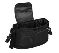Bolsa organizadora de cochecito versátil con capacidad para pañales y botellas, apto para todos los modelos de cochecito, diseño moderno