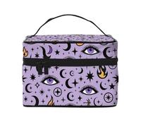 Bolsa organizadora de cosméticos con diseño de Ojo místico y Mal de Ojo, Neceser de Viaje con asa