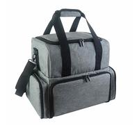 Bolsa organizadora de esmalte de uñas, bolsa de almacenamiento de esmalte de uñas con bolsas extraíbles, organizadores de uñas para técnicos de uñas, estuche versátil con compartimentos para