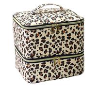 Bolsa Organizadora De Esmalte De Uñas, Bolsa Para Esmalte De Uñas - Estuche De Esmalte De Uñas De 2 Capas Con Bolsillos De Almacenamiento De Herramientas | Capacidad Para 30 Botellas, Organizador Port