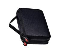 Bolsa organizadora de esmalte de uñas, organizadores de suministros de uñas, estuche para bolígrafos de doble capa, bolsa de almacenamiento para herramientas de manicura, estuche para brochas de de de
