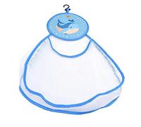 Bolsa organizadora de juguetes de baño, patrón de impresión Bolsa de red de baño Ventosa Bolsa de juguete de baño Bolsa de red de juguete de baño de dibujos animados para baño para sala de(Delfín)