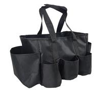 Bolsa organizadora de limpieza para suministros de limpieza, bolsa de herramientas de tela Oxford 600D con asa, 45 x 30 x 21 cm, almacenamiento portátil para herramientas del hogar y jardín