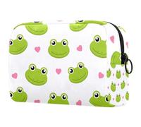 Bolsa organizadora de maquillaje Ocean World Fantasy Underwater Animal Pencil Case Cosmetic Storage Bag Portable Toiletry Pouch for Women Men, Multicolor 10, 18.5x7.5x13cm/7.3x3x5.1in