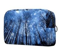 Bolsa organizadora de maquillaje Ocean World Fantasy Underwater Animal Pencil Case Cosmetic Storage Bag Portable Toiletry Pouch for Women Men, Multicolor 04, 18.5x7.5x13cm/7.3x3x5.1in