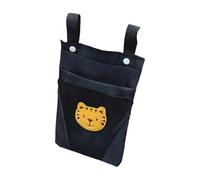 Bolsa organizadora de triciclo para niños, resistente al agua, con bolsillo frontal, solución de almacenamiento para bicicletas, scooter, jugar, bolsa colgante esencial para niños