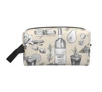 Bolsa organizadora de viaje con estampado de campo de uvas para vino y vinificación, bolsa de aseo para hombres y mujeres, para viajes, gimnasio, diario