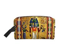Bolsa organizadora de viaje con impresión de la serie Tribe del Antiguo Egipto, bolsa de aseo para hombres y mujeres, para viajes, gimnasio diario