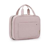 Bolsa organizadora de viaje de gran capacidad, neceser de cosméticos para viajes de negocios, bolsa plegable de almacenamiento de maquillaje con asa, organizador de desorden para estudiantes, ahorra