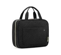 Bolsa organizadora de viaje de gran capacidad, neceser de cosméticos para viajes de negocios, bolso plegable de almacenamiento de maquillaje con asa, organizador de desorden para estudiantes, ahorra