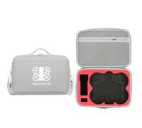 Bolsa Organizadora de viaje para DJI Avata 360 Fly More Accesorios Combinados Estuche de Transporte de Carcasa Dura Caja de Almacenamiento Resistente al Agua para Drones (Gray with a pattern)