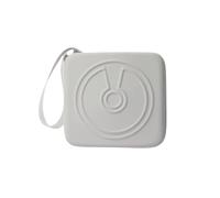 Bolsa Organizadora Multifuncional de PU para Unidad Óptica Externa y CD-ROM, Color Gris.