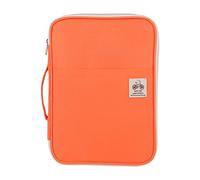 Bolsa organizadora multifuncional para documentos A4, impermeable, con cremallera, Oxford impermeable, organizador de equipos de viaje (naranja)