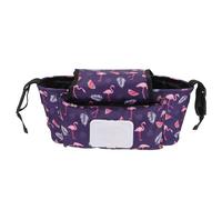 Bolsa Organizadora para Cochecito Grande Correas Ajustables Rosa | Tela Oxford, Acceso Rápido al Teléfono y Conservación Térmica, para Pañales y Snacks en Salida