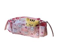Bolsa organizadora para cochecitos de bebé, bolsa de almacenamiento colgante de gran capacidad, accesorio para cochecito de bebé, accesorio para madre ocupada, bolsa de fácil acceso para cochecitos