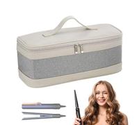 Bolsa organizadora para secador de pelo, organizador de secadora, bolsa organizadora de poliéster para secador de pelo | Estuche organizador de secadora de gran capacidad, organizador portátil para