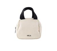 Bolsa organizadora pequeña con cremallera - Neceser con cremallera y compartimentos interiores - Neceser para hombre y mujer - comercio justo & GOTS - Algodón orgánico, carbón, Breite: 15 cm | Höhe