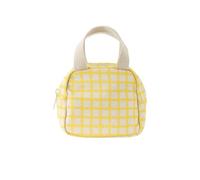 Bolsa organizadora pequeña con cremallera - Neceser con cremallera y compartimentos interiores - Neceser para hombre y mujer - comercio justo & GOTS - Algodón orgánico, carbón, Breite: 15 cm | Höhe