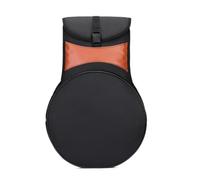 Bolsa organizadora portátil de accesorios de batería para bateristas, almacenamiento de almohadillas de práctica con múltiples compartimentos, diseño de transporte, soporte para equipo de de