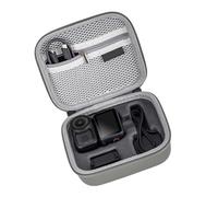 Bolsa organizadora resistente al agua con clip de mosquetón para accesorios de cámara de acción, funda protectora de viaje