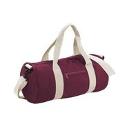 Bolsa original barril capacidad: 20 litros Dimensiones: 50 x 25 x 25 cm, Burgundy/Off White, Bolsa de transporte