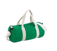 Bolsa original barril capacidad: 20 litros Dimensiones: 50 x 25 x 25 cm, Kelly Green/Off White, Bolsa de transporte