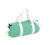 Bolsa original barril capacidad: 20 litros Dimensiones: 50 x 25 x 25 cm, Mint Green/White, Bolsa de transporte