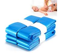 Bolsa Papelera Pañales Bebe, Bolsas De Repuesto Para Cubos De Pañales- Paquete De 4 Papelera Pañales Bebe Recambios Compatible Con El Contenedor De Pañales Tommee Tippee Angelcare, Azul
