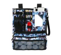 Bolsa para Accesorios de Golf,Bolsa para Bolsa de Golf Multi Bolsillo | Bolsa de objetos de con cremallera para llave de teléfono móvil con marcador de bola de tee