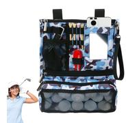 Bolsa para Accesorios de Golf,Bolsa para Bolsa de Golf Multi Bolsillo | Bolsa organizadora mini bolsa de golf para tee, marcador de pelota, guantes, teléfono celular