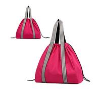 Bolsa para alfombra, alfombrilla para bolsa de transporte para mujer, bolsillo grande con cordón, bolsa para ejercicio con correa ancha