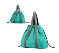 Bolsa para alfombra, alfombrilla para bolsa de transporte para mujer, bolsillo grande con cordón, bolsa para ejercicio con correa ancha