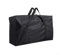 Bolsa para almacenamiento Plegable Grande Capacidad XL Bolsa | Tamaño XL 72x47cm, capacidad para 6 sillas y para mesa, plegable, ahorra espacio en maletero(Black -L)