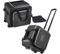 Bolsa para altavoz con ruedas compatible con Bose S1 Pro / S1 Pro+ / Partybox Encore Essential, funda de transporte para altavoces con múltiples bolsillos y correa de fijación, bolsa acolchada para