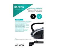 Bolsa para Aspirador BECKEN Refª 686 (5 unidades)