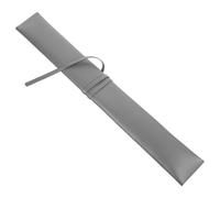 Bolsa para Baquetas Portátil Ligera de Pu para Práctica de Batería | Color Gris Oscuro, Fácil de Llevar, para Bastones de Batería y Materiales Didácticos, Uso en Escenario